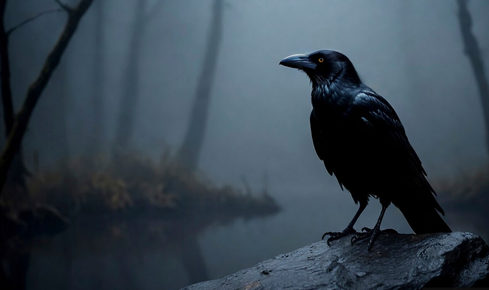 Seeing a Crow in a Dream can be mysterious